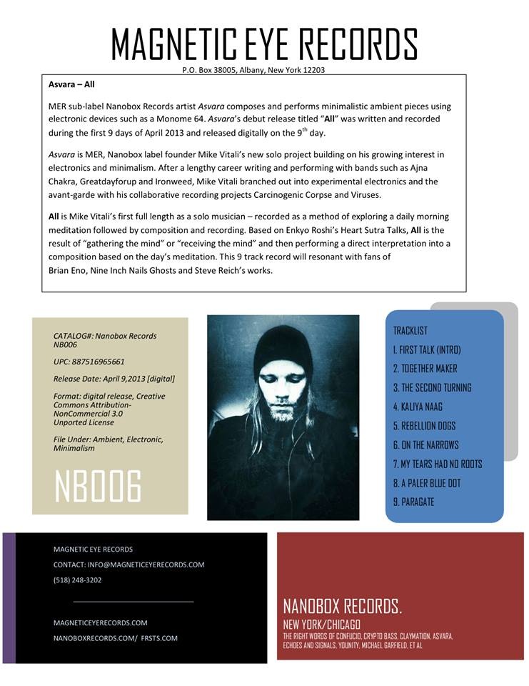 All — Asvara (Nanobox NB006) one-sheet