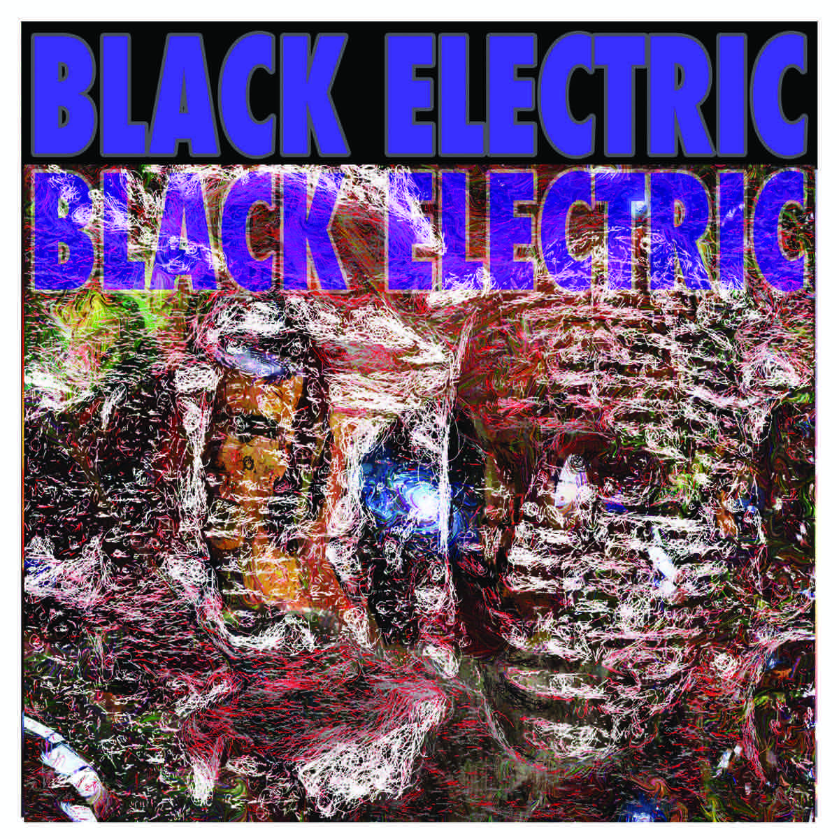 Black Electric — self-titled debut cover art