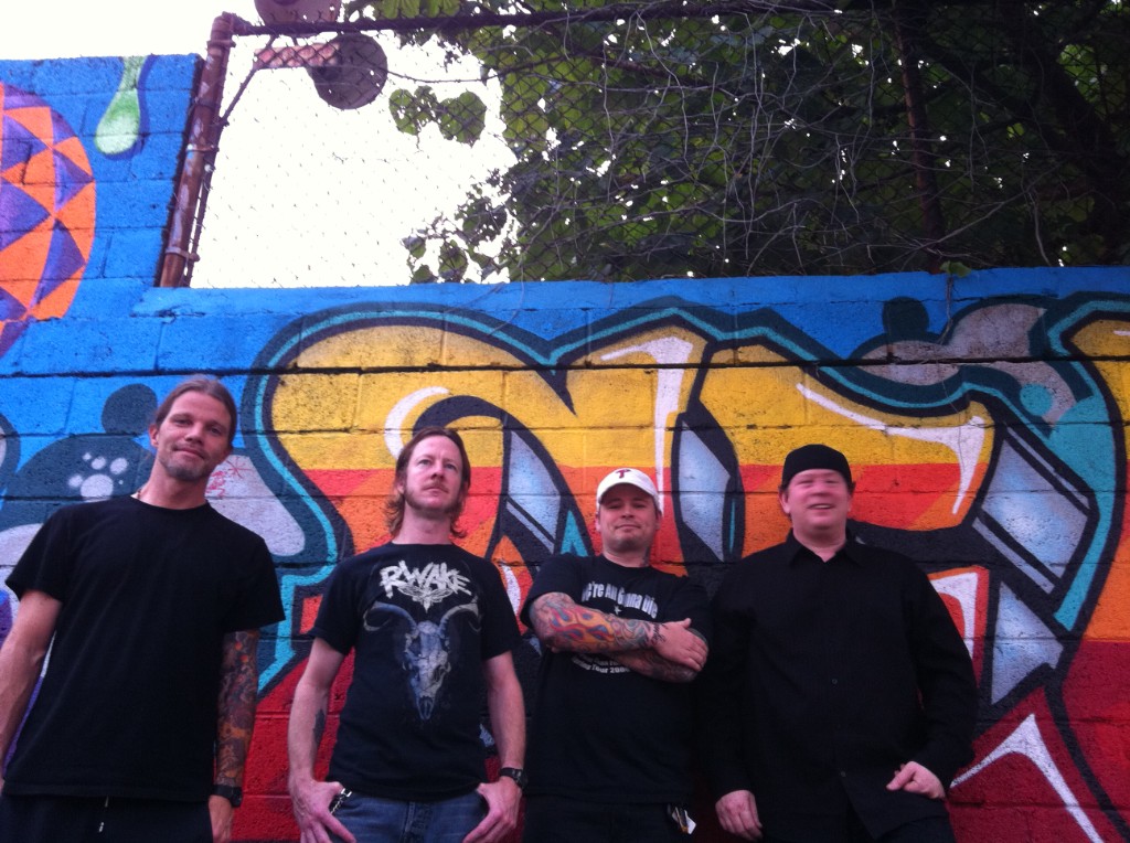 Ironweed — official promo photo, Philadelphia graffiti wall